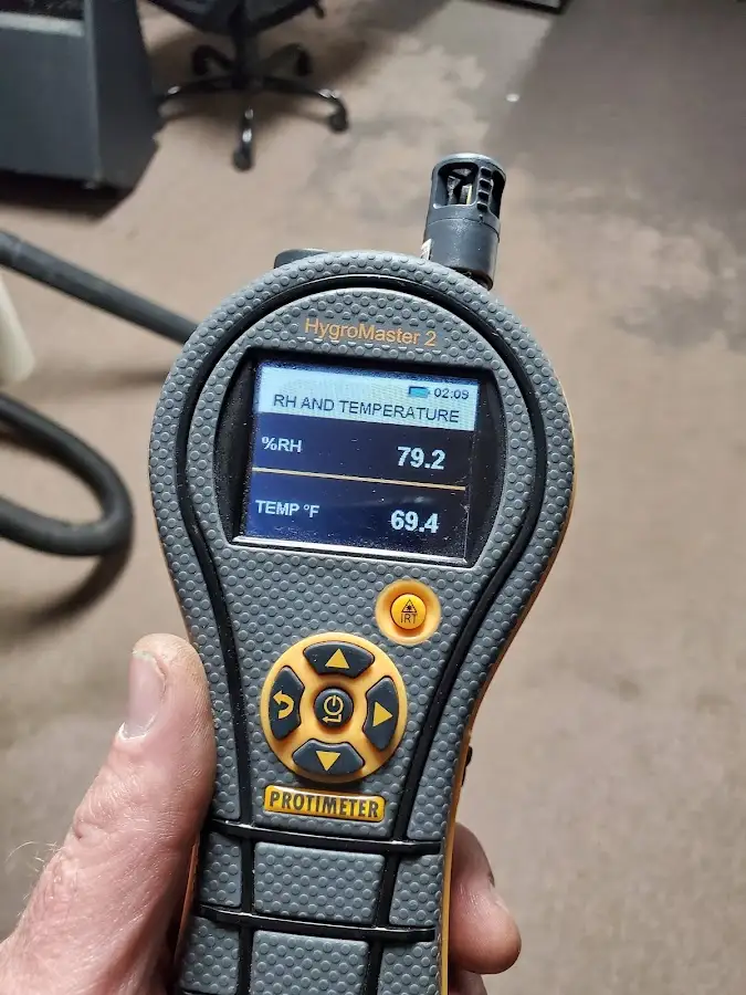 Moisture meter humidity assessment for Mold Remediation & Removal in Buffalo